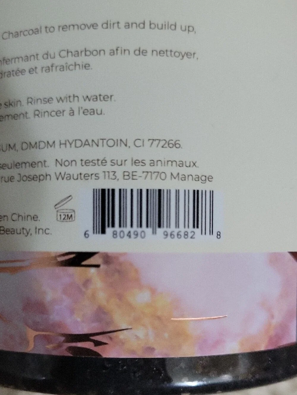 Manna Kadar Rose Gold Champagne Body Exfoliant Scrub